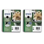 Epson T1281 x 2 Cartuchos de tinta negro | EPB-T1281D